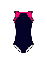ASPIRE SCHOOL OF DANCE - LILY LEOTARD NAVY/PINK (BESPOKE)