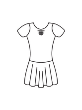 AXIS PERFORMING ARTS - CAP SLEEVE DRESS (BESPOKE)