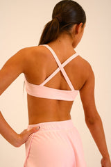 MYLA CROP - BARELY PINK