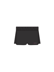 AMY NICOLE DANCE ACADEMY - DUAL SHORTS BLACK (IN-STOCK)