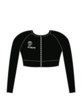 A2 ARTS - ELENA LONG SLEEVE CROP BLACK (IN-STOCK)