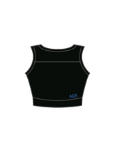 ABI GIBBS ACADEMY - JASMINE CROP BLACK (IN-STOCK)