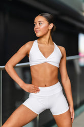 MYLA CROP - WHITE