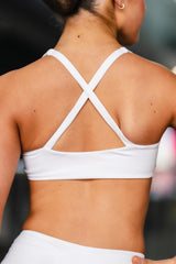 MYLA CROP - WHITE