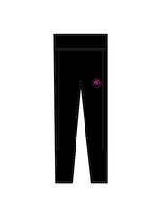 ASSOLUTA - TRACKSUIT BOTTOMS BLACK (F) (IN-STOCK)