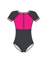 ARABELLA DANCE ACADEMY - ZARA SHORT SLEEVE LEOTARD (BESPOKE)
