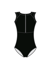 B FABULOUS - ZARA LEOTARD BLACK (IN-STOCK)