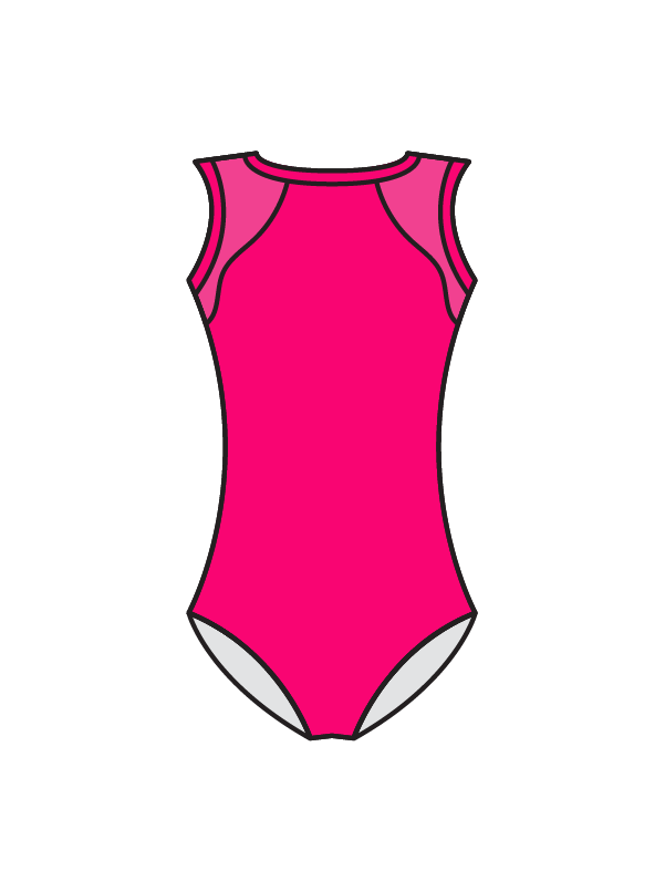 ASPIRE SCHOOL OF DANCE - EVIE LEOTARD PINK (BESPOKE)