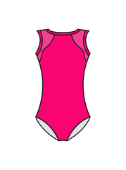 ASPIRE SCHOOL OF DANCE - EVIE LEOTARD PINK (BESPOKE)
