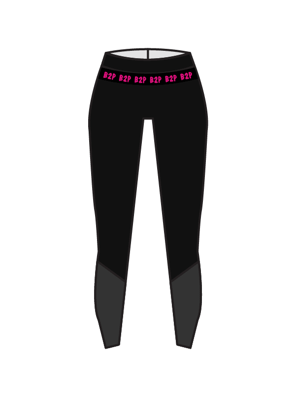 BORN 2 PERFORM - BRANDED ELASTIC LEGGINGS (BESPOKE)