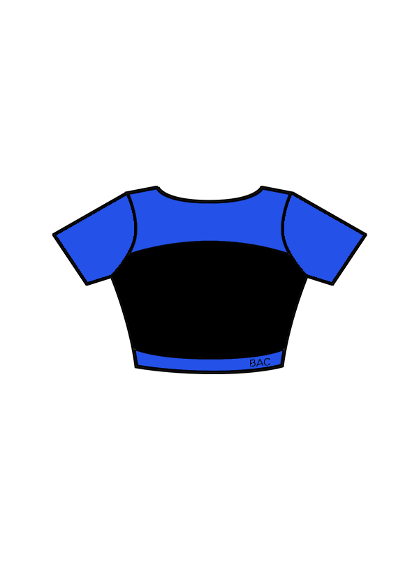 BOUNDARY - AVA SHORT SLEEVE KEYHOLE CROP (BESPOKE)
