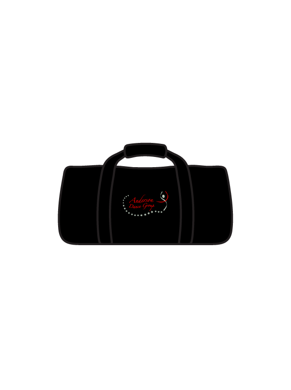 ANDERSON DANCE GROUP - BARREL BAG BLACK (IN-STOCK)