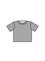A2 ARTS CASUAL - BABY T GREY (IN-STOCK)