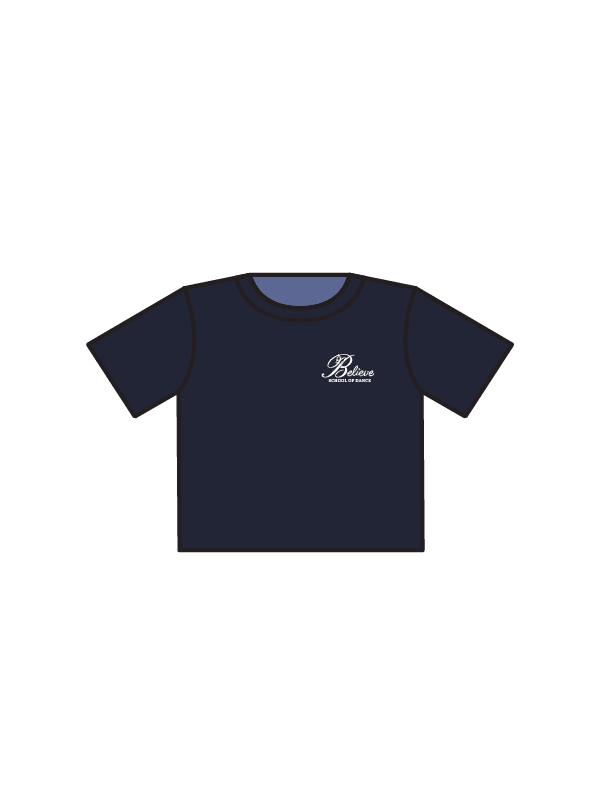 BELIEVE SCHOOL OF DANCE - BABY T NAVY (IN-STOCK)