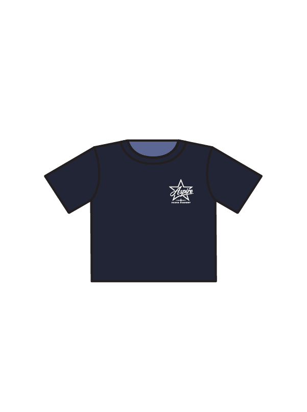 ASPIRE DANCE ACADEMY - BABY T NAVY (IN-STOCK)