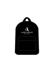 AUDREY SPENCER DANCE - BACKPACK BLACK (IN-STOCK)