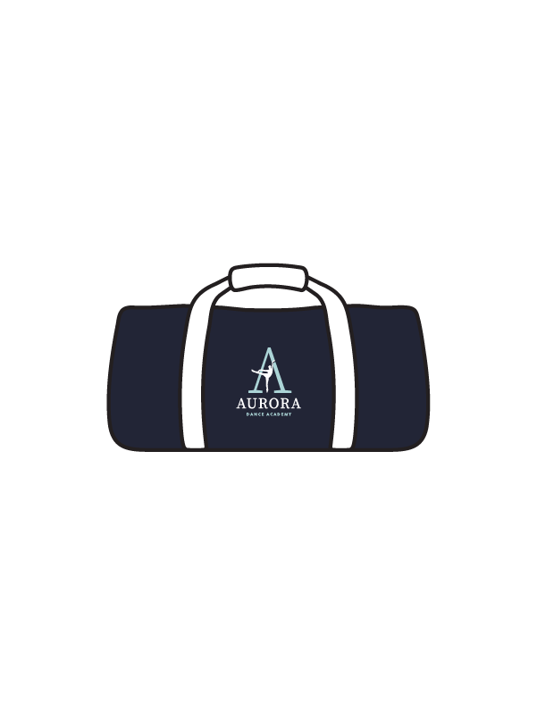 AURORA DANCE ACADEMY - BARREL BAG NAVY (B) (IN-STOCK)