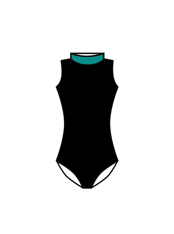 BE.TRAINING - KIRA SLEEVELESS LEOTARD (BESPOKE)