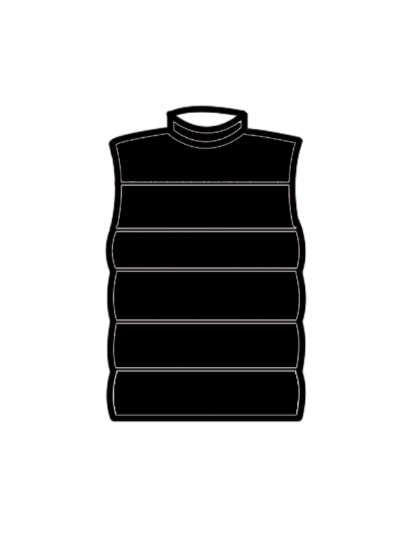 ASSOLUTA - BODYWARMER BLACK (R) (IN-STOCK)