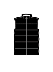 ASSOLUTA - BODYWARMER BLACK (R) (IN-STOCK)
