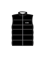 AERIAL NINJAS - BODYWARMER BLACK (R) (IN-STOCK)