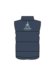 AURORA DANCE ACADEMY - BODYWARMER NAVY (R) (IN-STOCK)