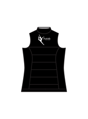 ARABELLA DANCE ACADEMY - BODYWARMER BLACK (R) (IN-STOCK)
