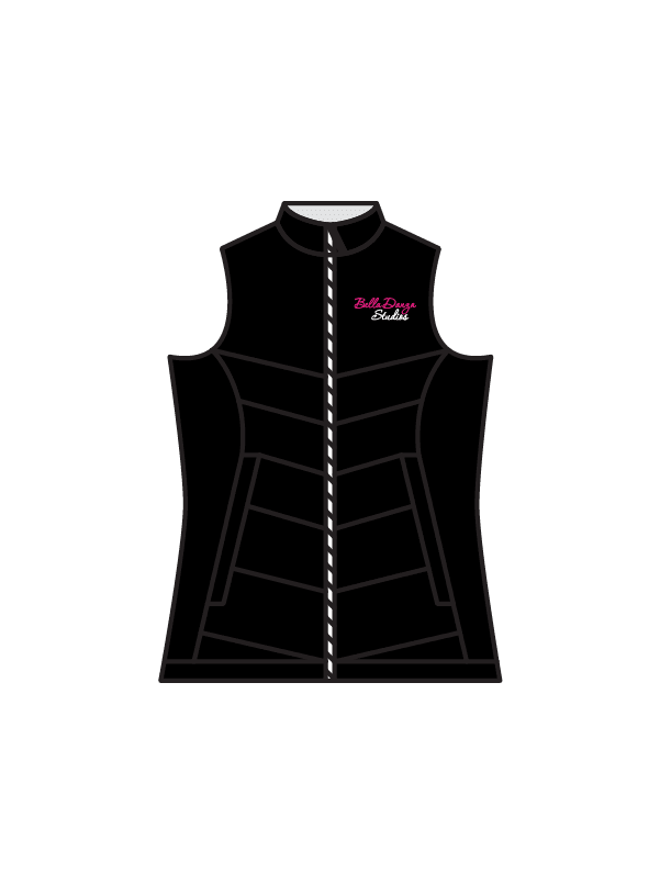 BD - BODYWARMER BLACK (R) (IN-STOCK)