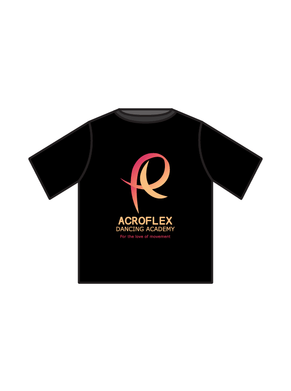 ACROFLEX RECREATIONAL - BOXY T BLACK (IN-STOCK)