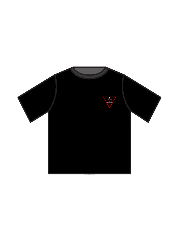 AJ STUDIOS - BOXY T BLACK (IN-STOCK)