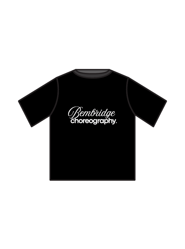 BEMBRIDGE CHOREOGRAPHY - BOXY T BLACK (IN-STOCK)