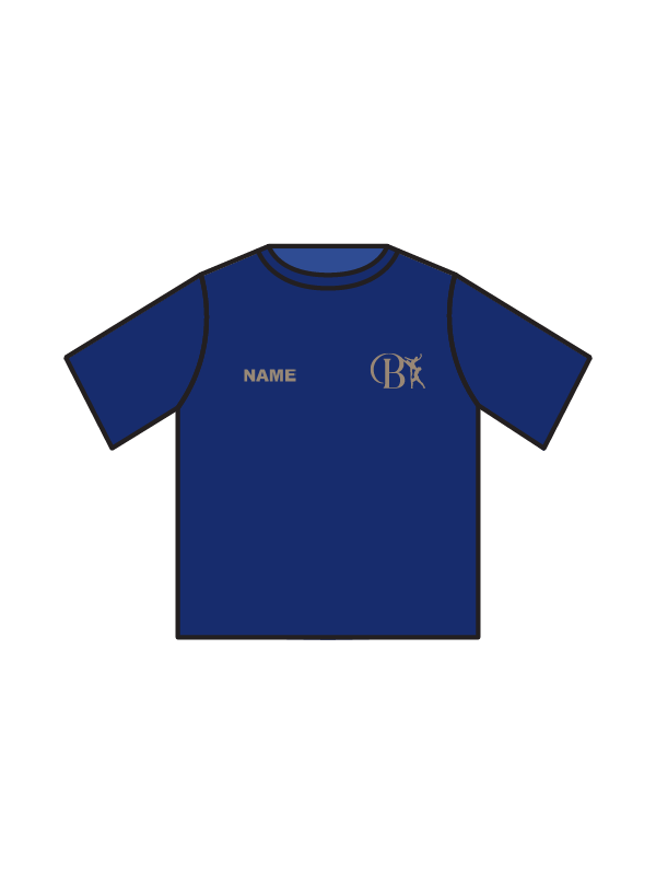 BLACKHEATH SCHOOL OF DANCE - BOXY T NAVY (IN-STOCK)