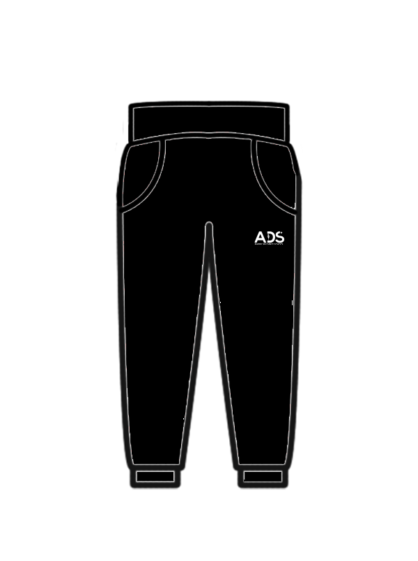 ADS - JOGGERS BLACK (S) (IN-STOCK)