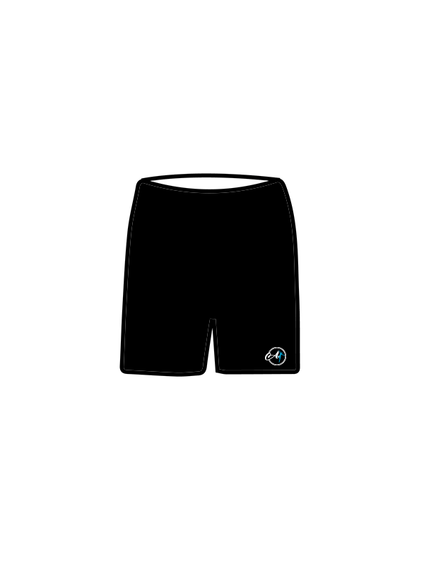 AVIAN DANCE SCHOOL - BOYS SPORTS SHORTS BLACK (J) (IN-STOCK)