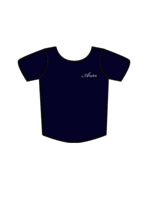 ASPIRE SCHOOL OF DANCE - BOYS/UNISEX PLAIN T (BESPOKE)
