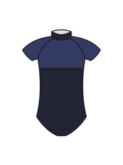 AURORA DANCE ACADEMY - BOYS REAR PANEL LEOTARD (BESPOKE)