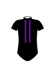 AUDREY SPENCER DANCE - BOYS REAR STRIPE LEOTARD (BESPOKE)