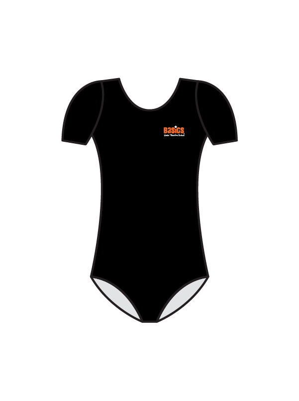 BASICS JUNIOR THEATRE SCHOOL - BOYS SHORT SLEEVE PLAIN LEOTARD (BESPOKE)