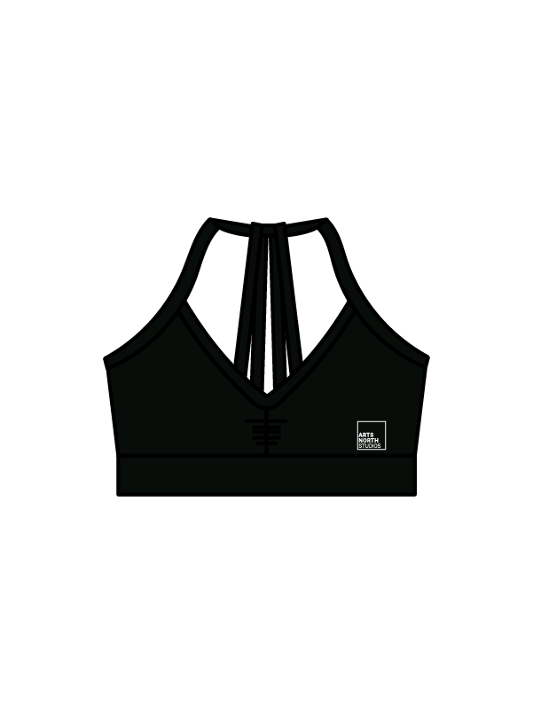 ARTS NORTH STUDIOS - BRYNN CROP BLACK (IN-STOCK)