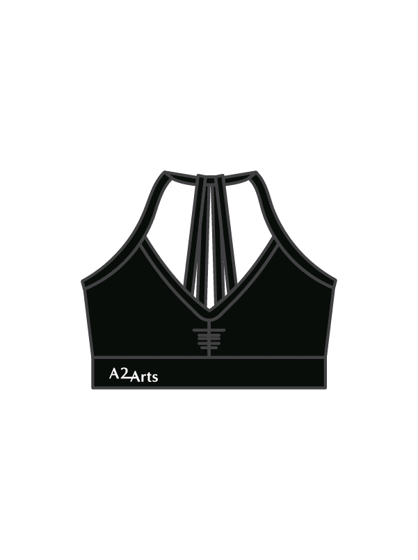 A2 ARTS - BRYNN CROP BLACK (IN-STOCK)