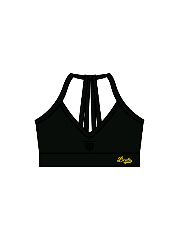 BEATS DANCE - BRYNN CROP BLACK (IN-STOCK)