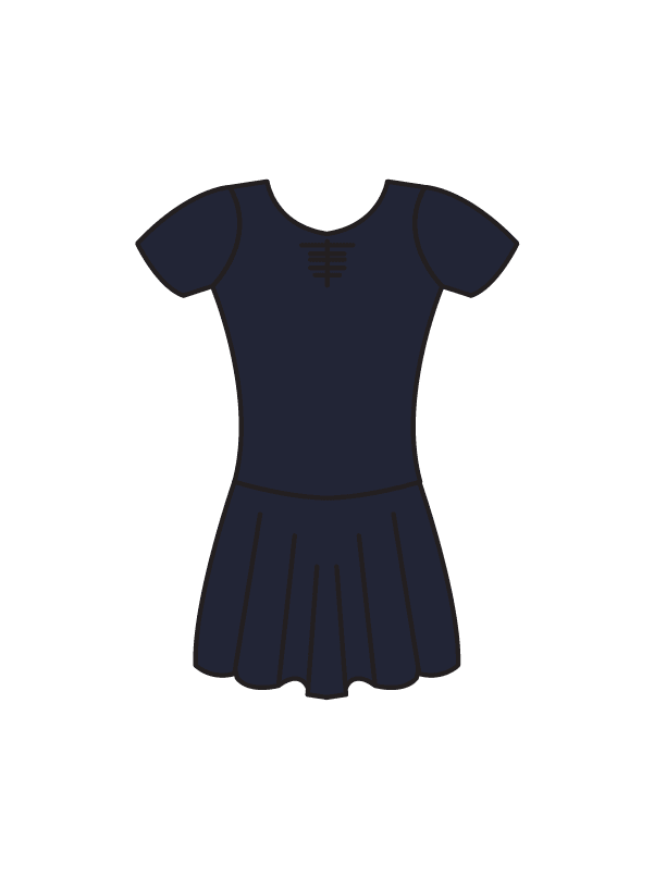 AURORA DANCE ACADEMY - CAP SLEEVE DRESS (BESPOKE)