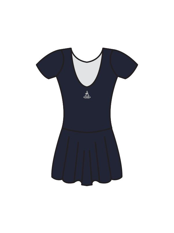 AURORA DANCE ACADEMY - CAP SLEEVE DRESS (BESPOKE)
