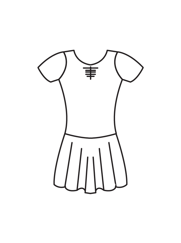 AXIS PERFORMING ARTS - CAP SLEEVE DRESS (BESPOKE)