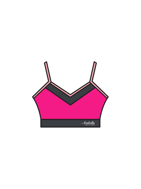 ARABELLA DANCE ACADEMY - CHLOE CROP (BESPOKE)