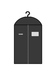 ANN HOLLAND SCHOOL OF THEATRE DANCE - COSTUME BAG BLACK (IN-STOCK) BLUE LOGO