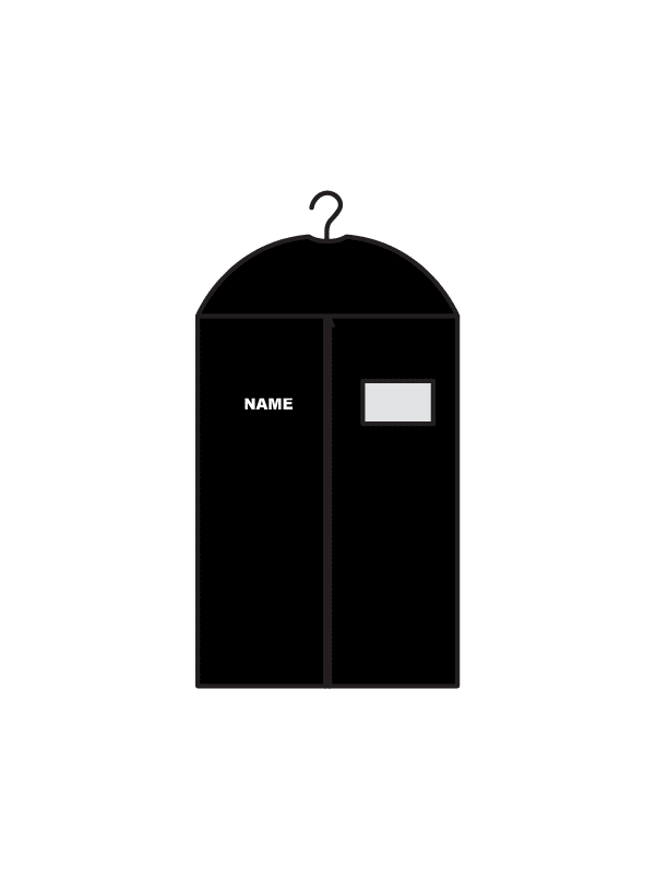 ACROFLEX RECREATIONAL - COSTUME BAG BLACK (IN-STOCK)