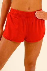 DUAL SHORTS - RED