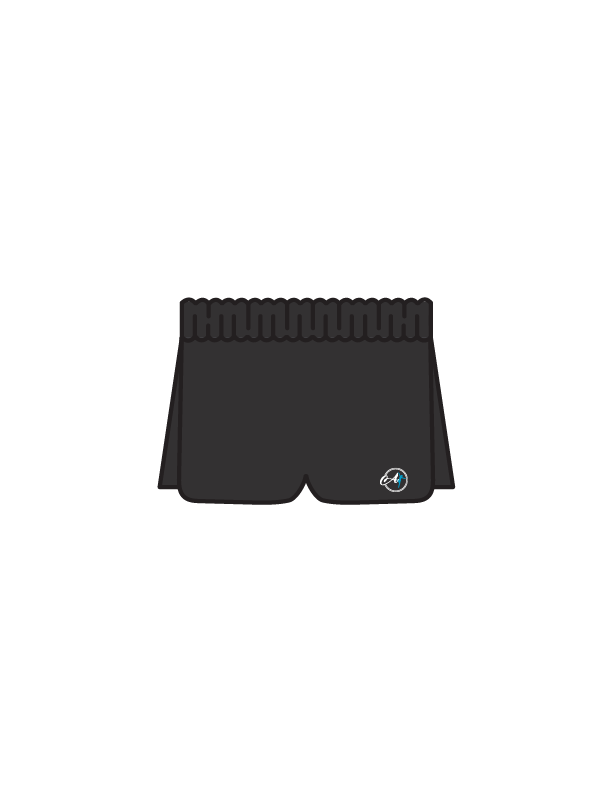 AVIAN DANCE SCHOOL - DUAL SHORTS BLACK (IN-STOCK)