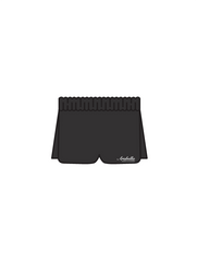 ARABELLA DANCE ACADEMY - DUAL SHORTS BLACK (IN-STOCK)